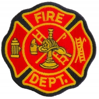 Fire Dept Patch | Embroidered Patches