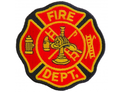 Fire Dept Patch | Embroidered Patches