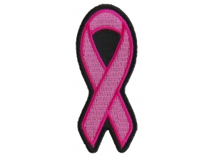Small Pink Ribbon Breast Cancer Awareness Patch | Embroidered Patches