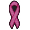 Small Pink Ribbon Breast Cancer Awareness Patch