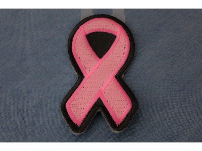 Small Pink Ribbon Breast Cancer Awareness Patch | Embroidered Patches