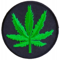 Marijuana Leaf Patch | Embroidered Pot Patches