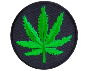 Marijuana Leaf Patch | Embroidered Pot Patches