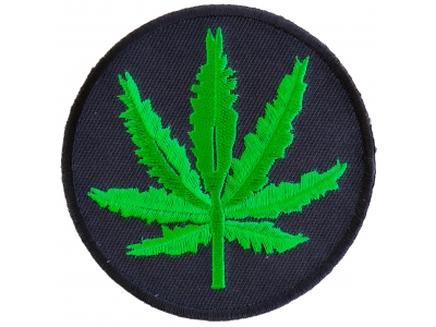 Marijuana Leaf Patch | Embroidered Pot Patches