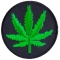 Marijuana Leaf Novelty Iron on Patch