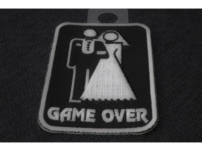 Game Over Marriage Patch | Embroidered Patches