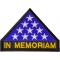 In Memoriam Folded Flag Patch
