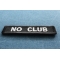 No Club Patch No Club Patch diagonal view