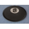 8 Ball Patch 8 Ball Novelty Iron on Patch diagonal view