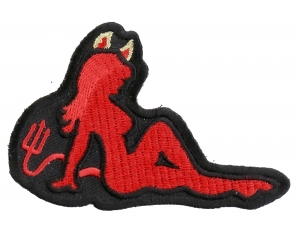 Devil Girl Patch | Embroidered Patches