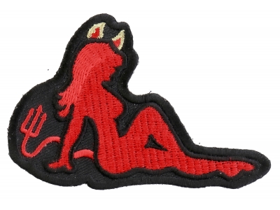 Devil Girl Patch | Embroidered Patches