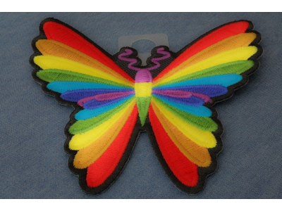Colorful Butterfly Patch | Embroidered Patches