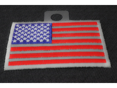 American Flag Reflective Patch | Embroidered Patches