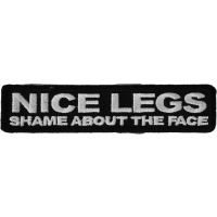 Nice Legs Shame About The Face Patch Nice Legs Shame About The Face Patch