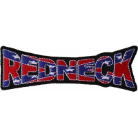 Redneck Rebel Fun Patch | Embroidered Patches