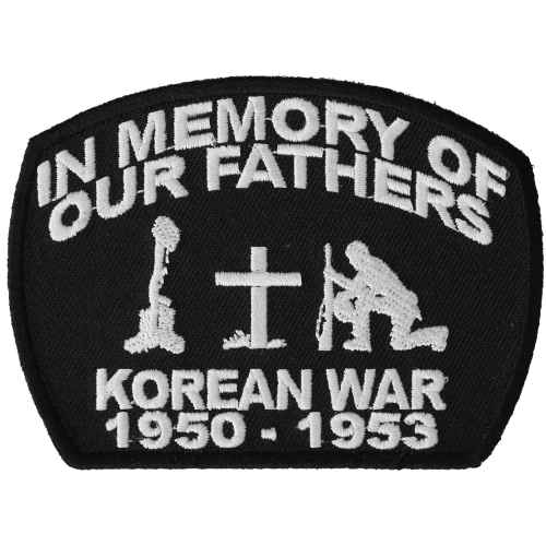 IN MEMORY OF KOREA VETERANS NEVER RETURNED PATCH 