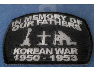 In Memory Of Our Fathers Korean War Patch | US Military Veteran Patches