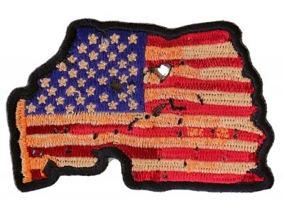 Vintage American Flag Patch | US Military Veteran Patches
