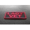 Lady Vet Patch | US Military Veteran Patches Lady Vet Patch diagonal view
