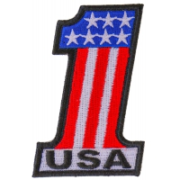 1 USA Patch | Embroidered Patches