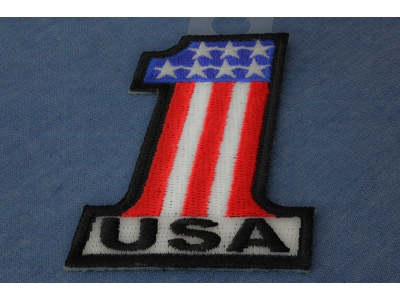 1 USA Patch | Embroidered Patches
