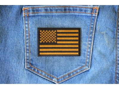 Subdued Green US Flag Patch | Embroidered Patches Subdued Green US Flag Patch | Embroidered Patches