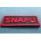 SNAFU Patch SNAFU Patch diagonal view