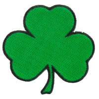 3 Leaf Clover Shamrock Patch | Embroidered Patches
