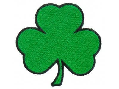 3 Leaf Clover Shamrock Patch | Embroidered Patches