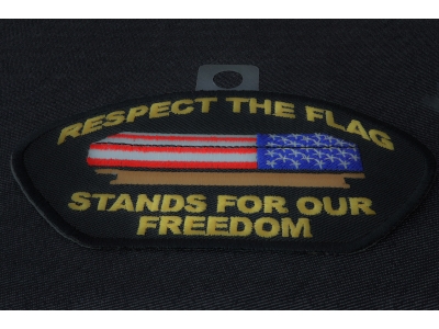 Respect Our Flag Cap Patch | US Military Veteran Patches