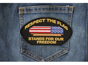 Respect Our Flag Cap Patch | US Military Veteran Patches