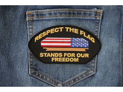 Respect Our Flag Cap Patch | US Military Veteran Patches