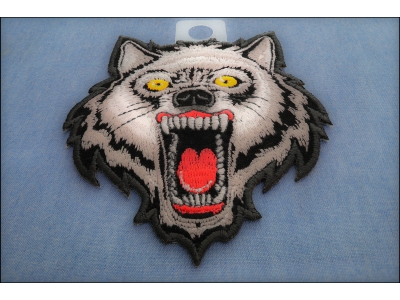 Small Wolf Patch | Embroidered Patches