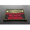 Warning Educated Black Woman Fun Patch | Embroidered Patches Warning Educated Black Woman Fun Funny Iron on Patch diagonal view