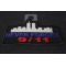 Never Forget 9 11 Patch | Embroidered Patches Never Forget 9 11 Patch diagonal view