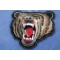 Bear Iron on Patch diagonal view