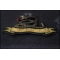 Don't Tread On Me Snake Patch Small | US Military Veteran Patches Don't Tread On Me Snake Patch Small diagonal view