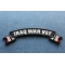 Iraq War Vet Ribbon Small Rocker | US Military Veteran Patches Iraq War Vet Ribbon Small Rocker diagonal view