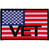 American Flag Vet Patch | US Military Veteran Patches