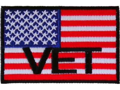 American Flag Vet Patch | US Military Veteran Patches