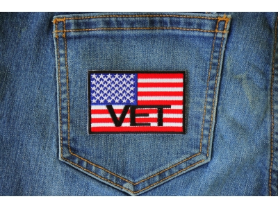 American Flag Vet Patch | US Military Veteran Patches American Flag Vet Patch | US Military Veteran Patches