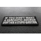 If You Don't Want A Sarcastic Answer Funny Iron on Patch diagonal view