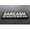 Sarcasm Just Another Service I Offer Patch | Embroidered Patches Sarcasm Just Another Service I Offer Funny Iron on Patch diagonal view