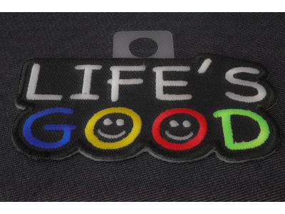 Life's Good Patch | Embroidered Patches
