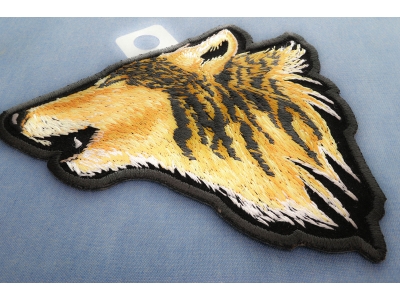 Howling Wolf Small Patch | Embroidered Patches