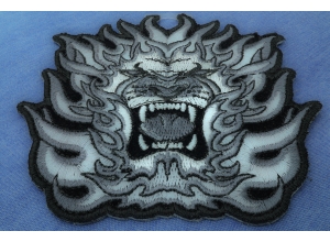 Tribal Lion Small Patch | Embroidered Patches