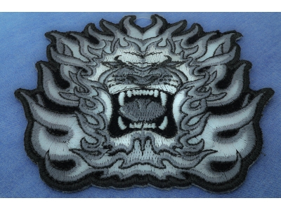 Tribal Lion Small Patch | Embroidered Patches