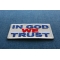 In God We Trust Patch -Red White Blue | Embroidered Patches In God We Trust Patriotic Iron on Patch diagonal view