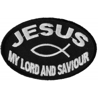 Jesus My Lord And Saviour Patch  | Embroidered Patches