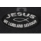 Jesus My Lord And Saviour Patch  | Embroidered Patches Jesus My Lord and Saviour Patch  diagonal view